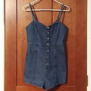 Forever 21 Demin Romper